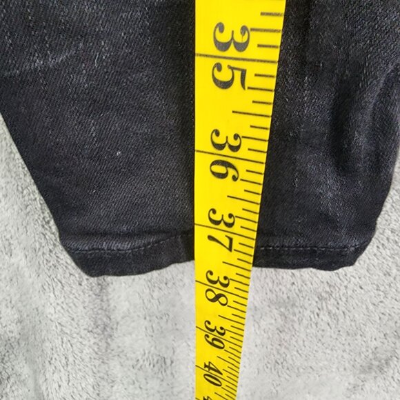 Womens Torrid Black Bombshell Skinny Denim Jeans Premium Stretch Distressed 18 - Picture 7 of 9